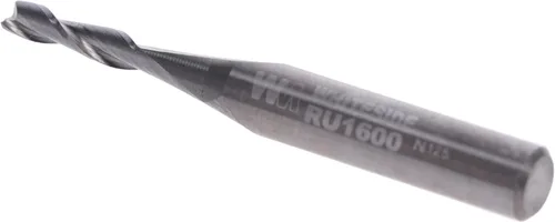 Vista 3 de Whiteside Router Bits RU1600 Broca espiral estándar con carburo sólido de corte ascendente de 1/8 pulgadas de diámetro de corte y longitud de corte