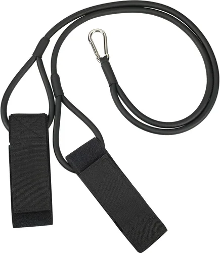 Zomiboo Bandas de béisbol deportivas de resistencia para ejercicio, entrenamiento de fuerza de brazo, softbol, béisbol, lanzamiento, equipo de Negro