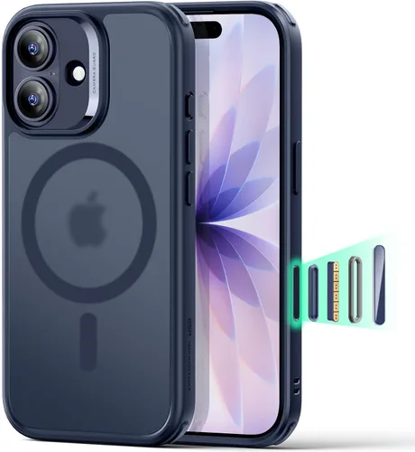 Vista 150 de ESR Funda para iPhone 11, compatible con MagSafe, protección de grado militar a prueba de golpes, funda magnética para iPhone 11, funda híbrida