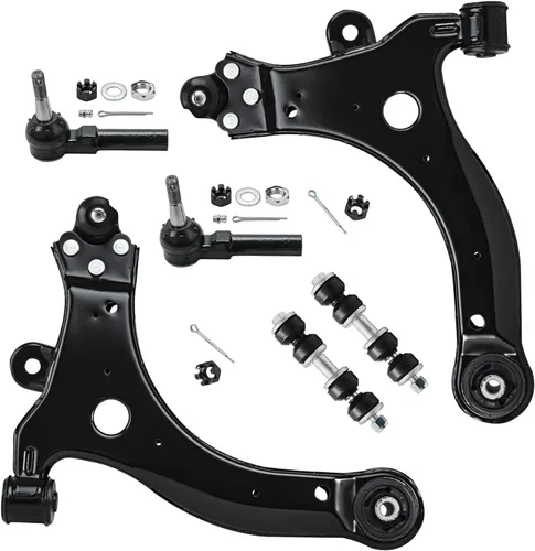 Vista 272 de Detroit Axle - Kit de suspensión de 6 piezas para Chevy Equinox GMC Terrain 2010-2017 2010-2017 brazos de control inferiores con rótulas, 2