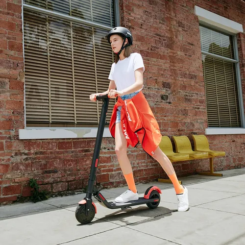 Vista 8 de Segway Ninebot Electric Kick Scooter E2E2 Plus, Up to 15.5 Mi Range, 12.4 and 15.5 MPH Max. Speed, wt 8.1-Inch Tires, Cruise Control - Electric
