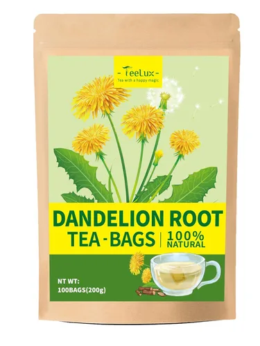 Vista 36 de TeeLux Bolsas de té de cebada, té de cebada tostada pura, sin cafeína, sin azúcar, sabor a nuez, 0.07 oz x 50 bolsas