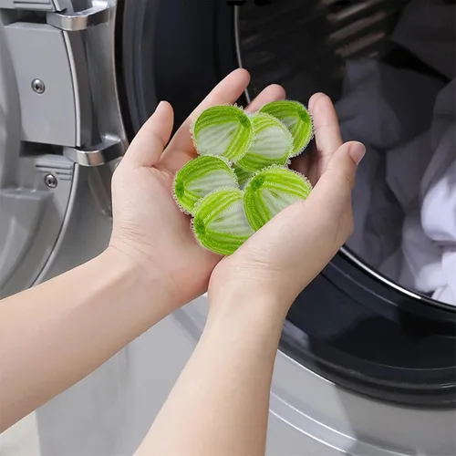 Vista 6 de FITORCH Removedor de pelo de mascotas para lavandería, lavandería, recogedor de pelo de mascotas, recogedor de pelo de lavadora, bolas de secadora