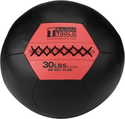 Vista 10 de Body-Solid Tools (BSTSMB) - Pelota medicinal de carcasa suave, bolas de pared que no rebotan para entrenamiento de fuerza, entrenamiento de pérdida