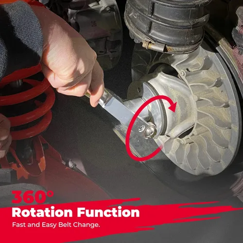 Vista 5 de Herramienta de cambio de cinturón KEMIMOTO X3, kit de extracción de embrague compatible con Can Am Maverick X3 Max Turbo r rr 2017-2025, funciona