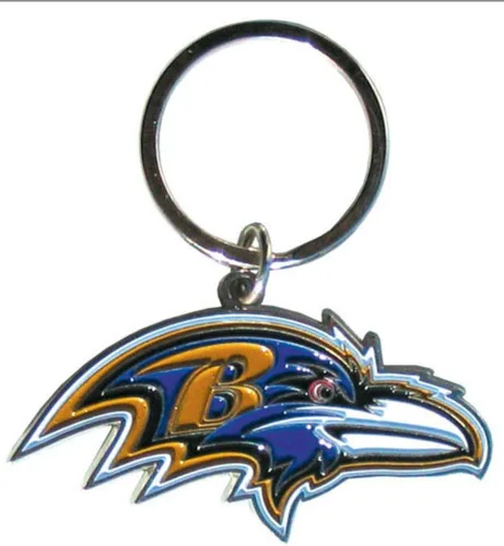 Vista 17 de Siskiyou Sports - Llavero cromado de la NFL