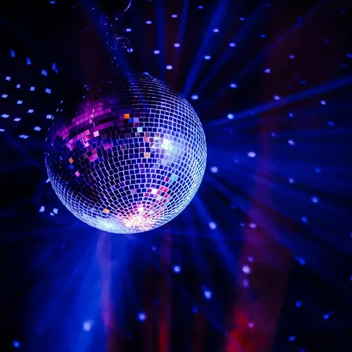 Vista 5 de MECCANIXITY Bola de espejo, 4, 6, 8 pulgadas, bolas de cristal para decoración de discoteca reflectantes con anillo para colgar, tono plateado