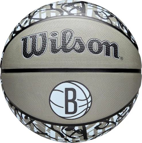 Vista 32 de Wilson NBA Team Balones de baloncesto con diseño de grafiti - Talla 7 - 29.5