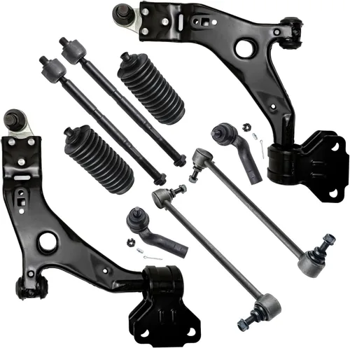 Vista 35 de Detroit Axle - Kit de suspensión FWD Front End de 10 piezas para Mitsubishi Lancer 02-07 2002 2003 2004 2005 2006 2007, 2 brazos de control