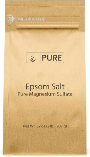 Vista 17 de Pure Original Ingredients, Sal de Epsom, 4 Oz
