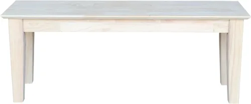 Vista 6 de International Concepts - Banco estilo coctelera, sin terminar