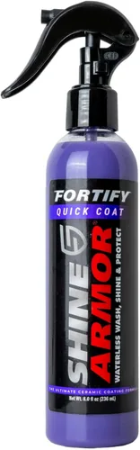 Vista 2 de SHINE ARMOR Fortify Quick Coat & Car Interior Cleaner, revestimiento de cerámica y limpiador de interior de coche multiusos