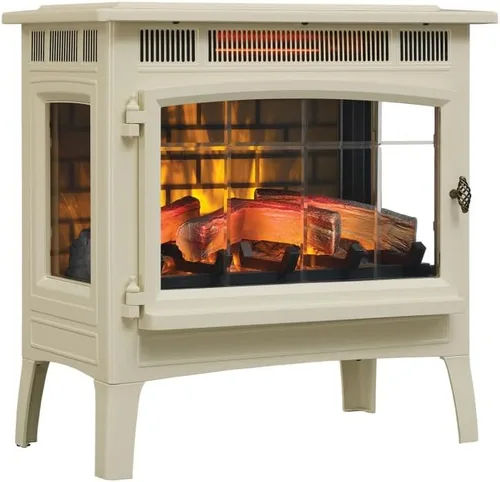 Vista 18 de Duraflame DFI-5010 - Estufa infrarroja en 3D para chimenea eléctrica con control remoto