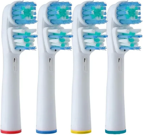 Vista 6 de Cabezales de repuesto para cepillo de dientes eléctrico Braun Oral-B Dual Clean - Paquete de 4