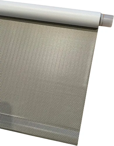 Persianas enrollables de vinilo para ventanas, fáciles de instalar, sin cordones, para oscurecer la habitación, para ventanas de interiores, Tejido