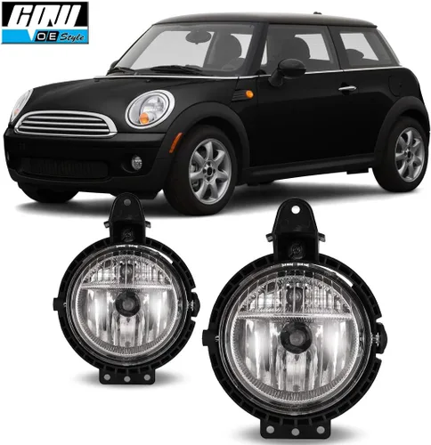 Vista 7 de CPW Luces antiniebla OEM para mini Cooper 2007 2008 2009 2010 2011 2012 2013 2014 2015 Mini Cooper lado conductor y pasajero conducción delantera