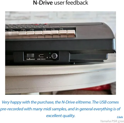 Vista 2 de Emulador USB Nalbantov N-Drive eXtreme para Yamaha PSR5700