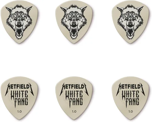 Vista 3 de Jim Dunlop Hetfield White Fang Custom 0.039 in Flow Guitarra PH122T100 PH122T100