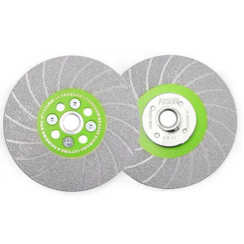 Vista 10 de Hoja de sierra de azulejos de 4 pulgadas, disco de pulido de diamante, rueda de disco de corte para cortar molienda mármol, granito, hormigón