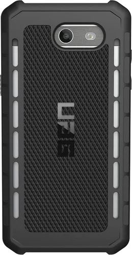 Vista 2 de URBAN ARMOR GEAR [UAG Samsung Galaxy J3 Emerge Outback Feather-Light Rugged [Negro] Funda militar probada contra caídas