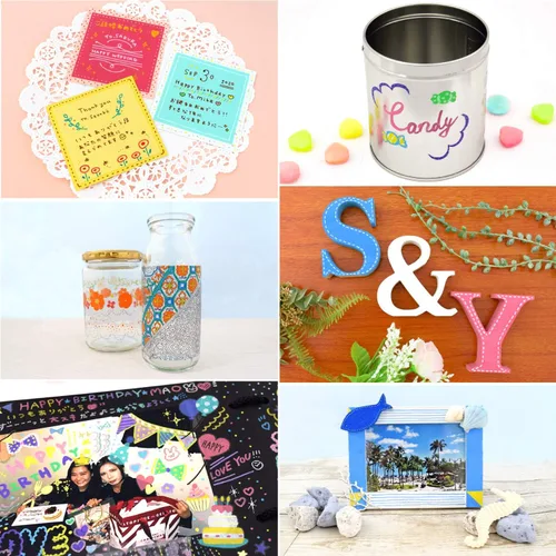 Vista 8 de Sakura Craypas ZPK-S10P Water-Based Pen, Pigmax Fine Point, Yellow, 10 Pens