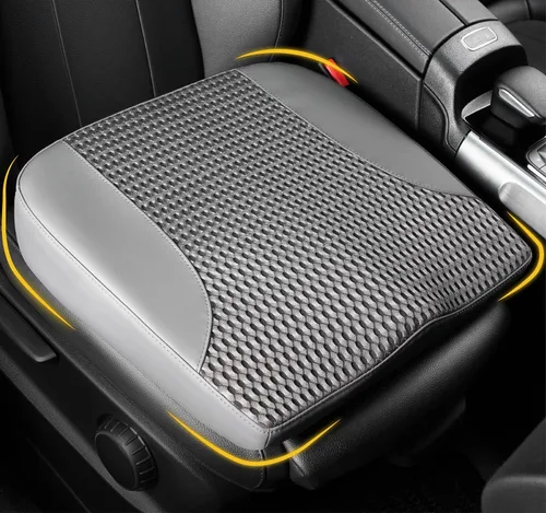 Vista 10 de Lofty Aim - Cojín para asiento de automóvil, cojín para asiento de automóvil Memory Foam Car Seat Cushion for Long Driving, Butt Pillow for Pain