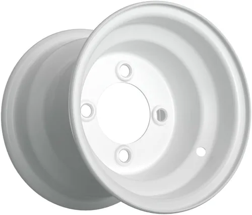 Vista 4 de Topspin - Neumático de diente de sierra y rueda de acero de 8 pulgadas para carrito de golf estándar, se vende como una unidad