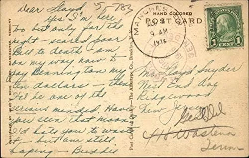 Vista 2 de The Equinox House Manchester, Vermont VT Original Antique Postcard 1936