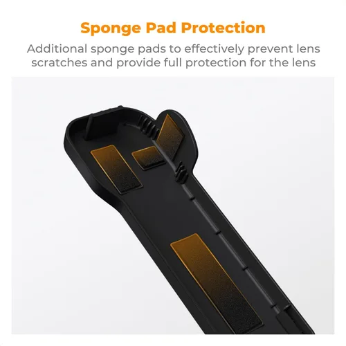 Vista 2 de K&F CONCEPT Funda protectora de cardán compatible con DJI Osmo Pocket 3 Creator Combo, funda rígida portátil con forro suave, accesorios de bolsillo