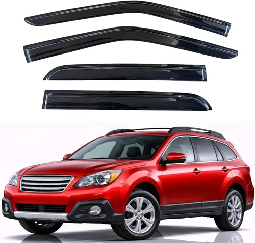 Vista 50 de KPY Protector de lluvia compatible con Toyota RAV4 1996-2000 (4 puertas), 4PC Visera de ventana Deflectores de ventilación de ventana lateral