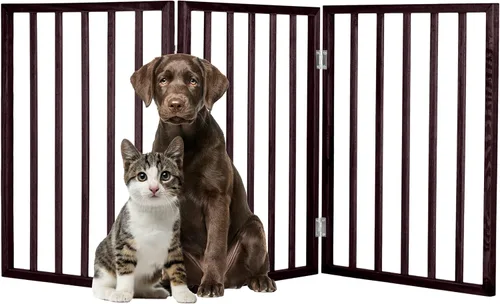 Vista 10 de PETMAKER Pet Gate Freestanding Dog Gate for Indoor or Outdoor Use