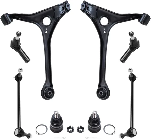 Vista 15 de Detroit Axle - Kit de brazos de control de extremo de 8 piezas para Toyota 2001-2003 Highlander 2002-2003 Camry Lexus ES300, 2 brazos de control