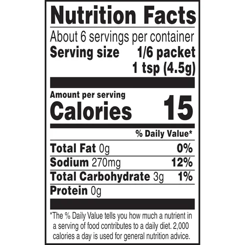 Vista 8 de Ortega Mezcla de condimentos, fajita, 1 onza