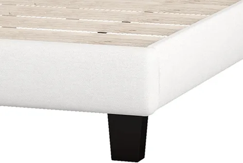 Vista 99 de SOFTSEA Cama de plataforma tapizada tamaño Queen con cajón de almacenamiento, marco de cama tapizado con cabecera con respaldo de alas, soporte