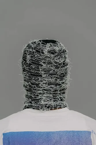 Vista 5 de CHTAYESHATION JISLA - Pasamontañas de esquí envejecido, más de 20 colores, de punto completo, sin picazón, gorro