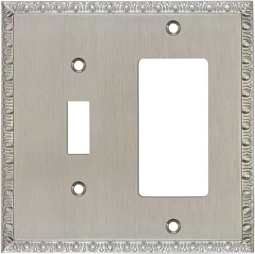 Vista 21 de Nostalgic Warehouse Egg & Dart Deco - Cubierta para placa de interruptor de salida eléctrica