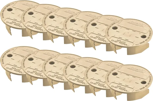 Vista 13 de Underhill Tapa de Caja de Válvula de Rociador Redonda, VersaLid 6 Pulgadas a 7 Pulgadas Universal, Cubierta para Sistema de Riego Automático