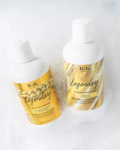 Vista 3 de IGK LEGENDARY Dream Hair Shampoo Saludable + Hidratado + Brillo Vegano + Libre de Crueldad