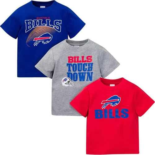 Vista 25 de Gerber Unisex Baby NFL 3 Pack Short Sleeve Team Fan Tee Shirt