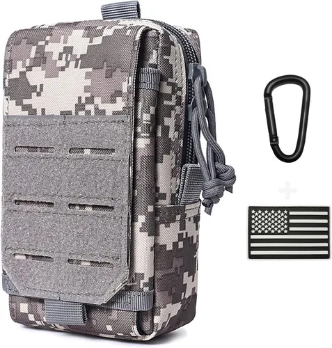 Bolsa táctica Molle bolsa militar para hombres al aire libre bolsa de herramientas EDC bolsa de herramientas utilitario organizador chaleco paquete
