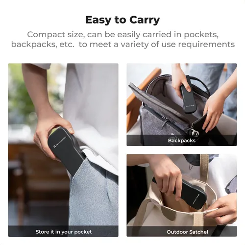 Vista 5 de K&F CONCEPT Funda protectora de cardán compatible con DJI Osmo Pocket 3 Creator Combo, funda rígida portátil con forro suave, accesorios de bolsillo