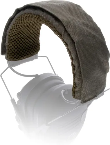 Vista 6 de Walker's Diadema envolvente para orejeras de tiro, cubierta universal transpirable para auriculares de protección auditiva, cierre de gancho y bucle