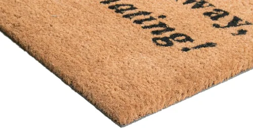 Vista 5 de Felpudo con respaldo de PVC, color vino un poco, 18 x 30 pulgadas