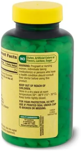 Vista 3 de SpringValley Potasio 99 mg - 250 cápsulas (paquete de 1)