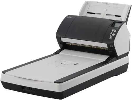 Vista 8 de Fujitsu fi-7240 Robusto Escáner de documentos dúplex de escritorio de oficina general a color con alimentador automático de documentos (ADF) y cama