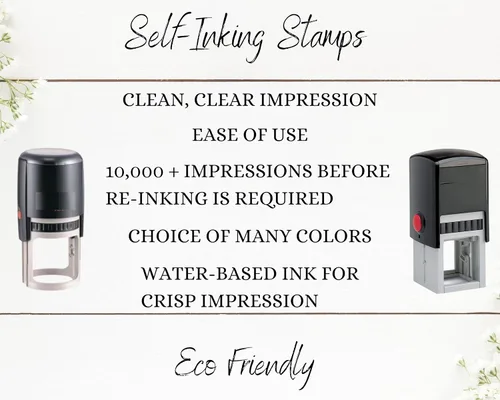 Vista 3 de Sello de nombre de libro de biblioteca personalizado Ex Libris de The Library of Stamper Booklover Gift Please Return to This Belongs Custom