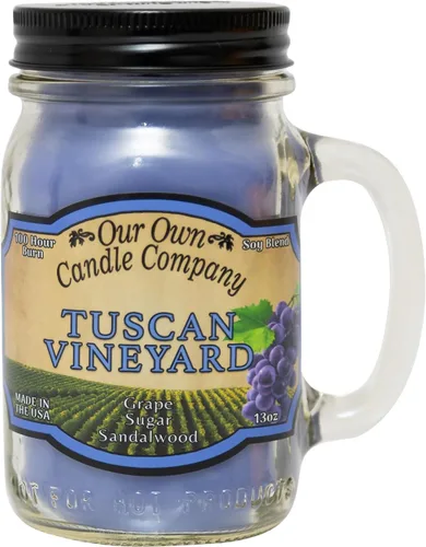 Vista 25 de Our Own Candle Company Grandma's Kitchen - Vela perfumada en tarro Mason de 13 onzas