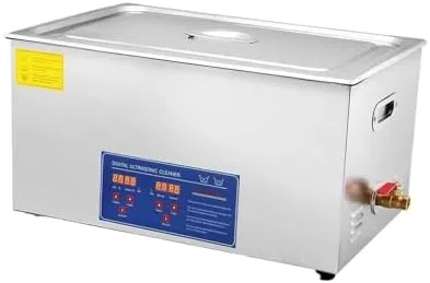 Vista 11 de Ultrasonic Cleaning Machine, 2L Stainless Steel Cleaner with Digital Timer, High-Efficiency Ultrasonic Wave Technology for Jewelry, Glasses