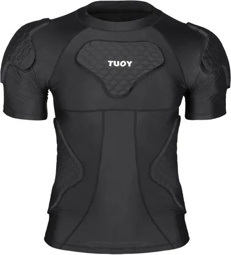 Protector de costilla de fútbol Protector de pecho acolchado para béisbol fútbol baloncesto