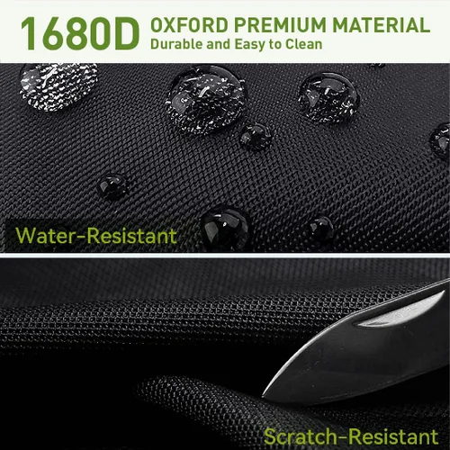 Vista 5 de Funda de transporte para estufa de campamento para Coleman de 2 quemadores, bolsa de transporte para estufas Camp Chef Everest Bolsa